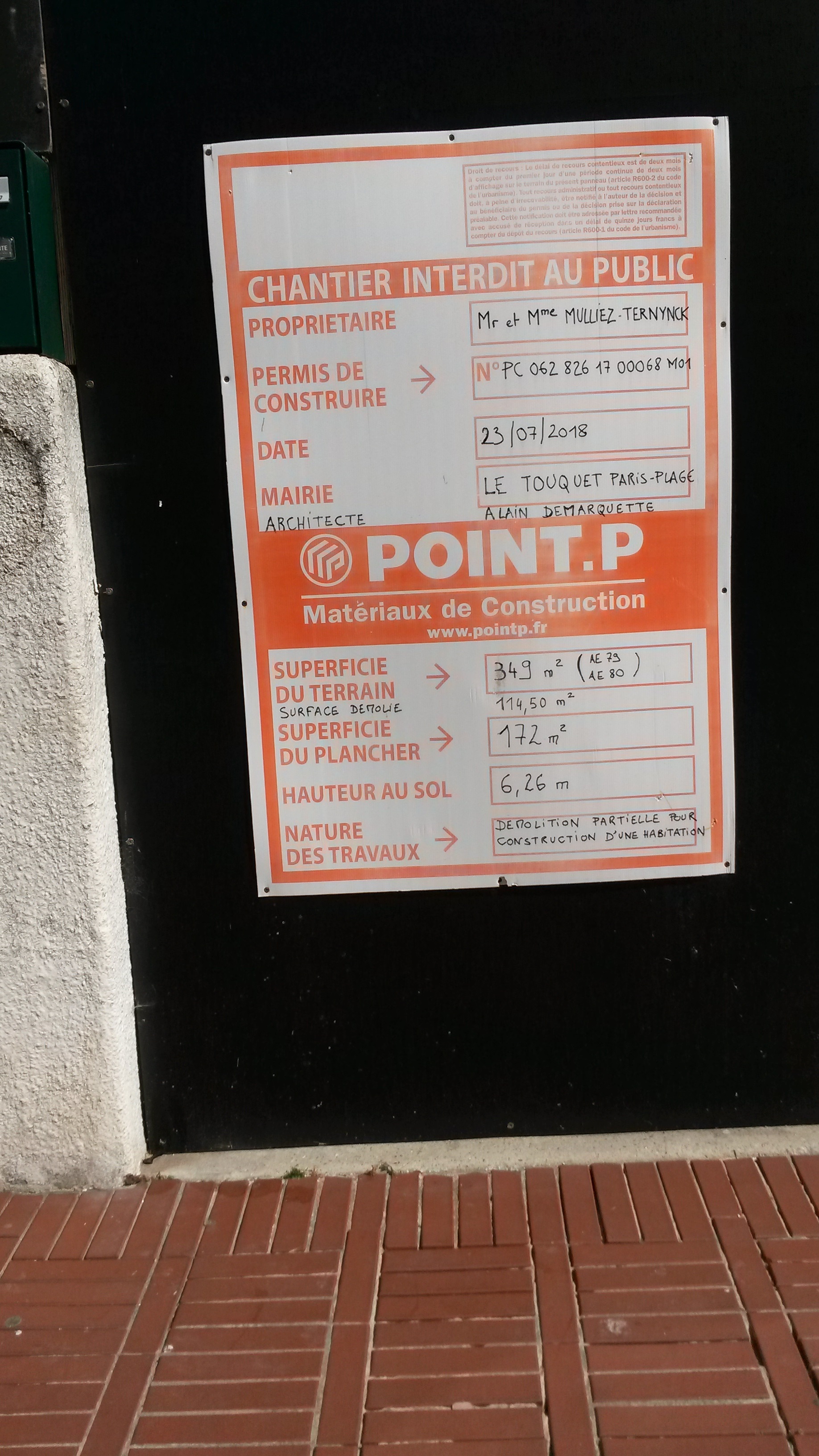 Autorisations d'urbanisme